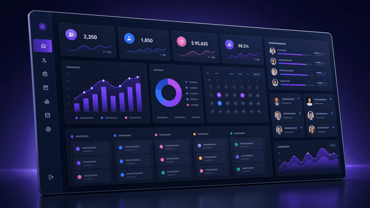 Business Dashboards, CRM and HRMS
